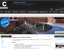 Tablet Screenshot of carbongoodies.co.uk